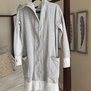 Size 2 Lululemon Long Sweatshirt Jacket